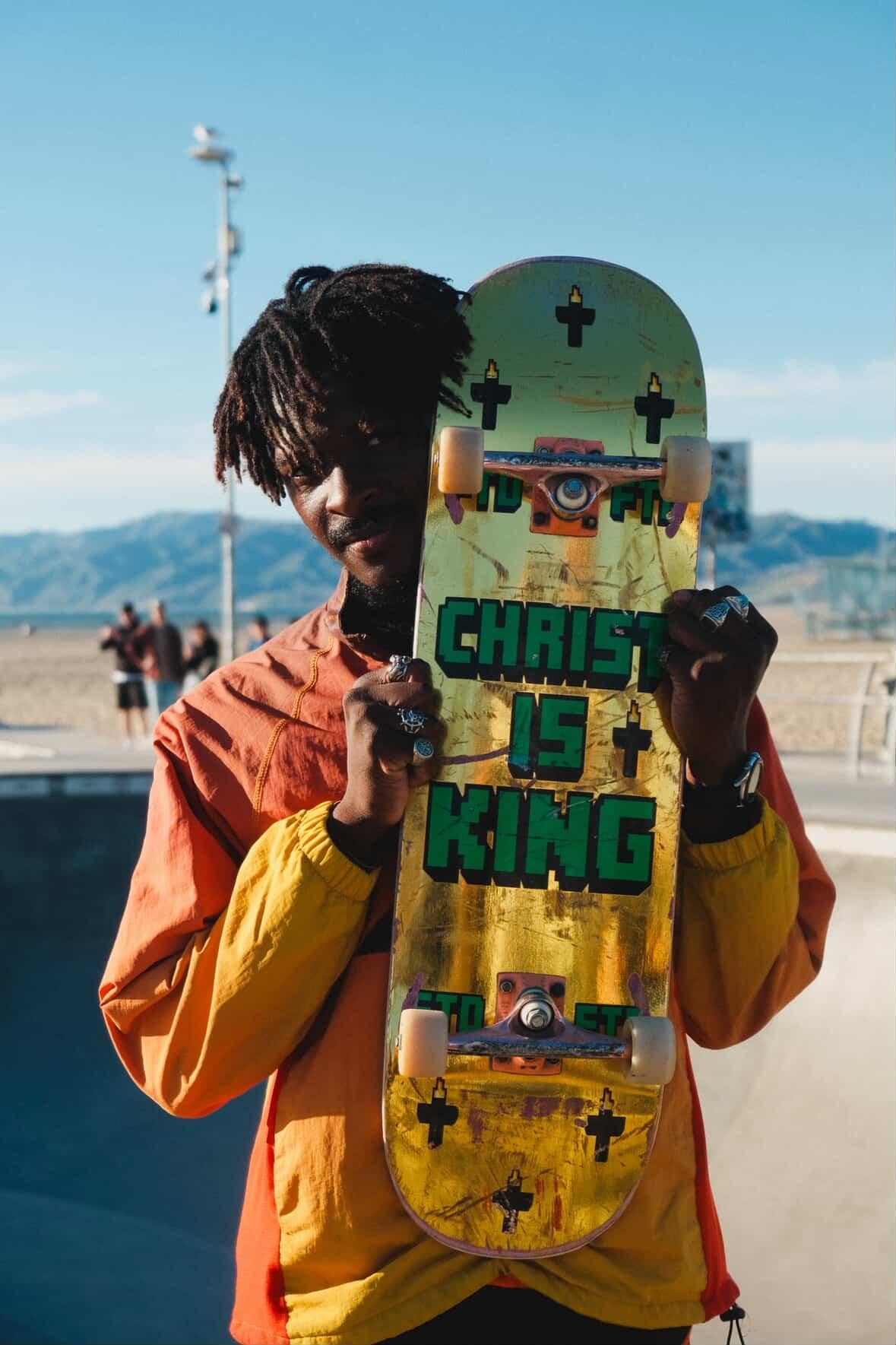 Christ Is King Skate Deck FTD (F*ck The Devil)