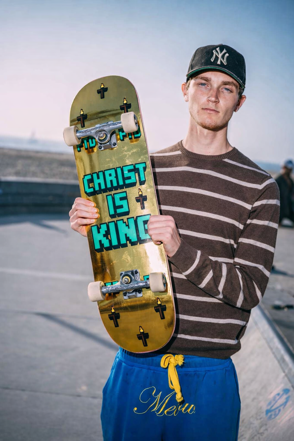 Christ Is King Skate Deck FTD (F*ck The Devil)
