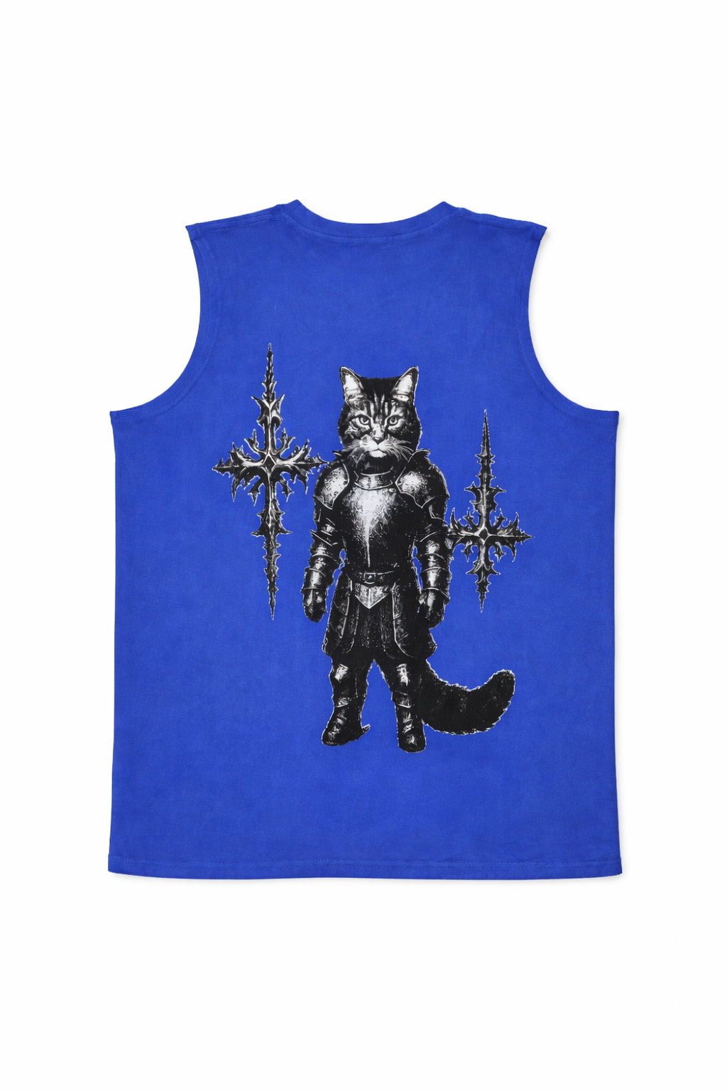 Meow Summer Tank Blue
