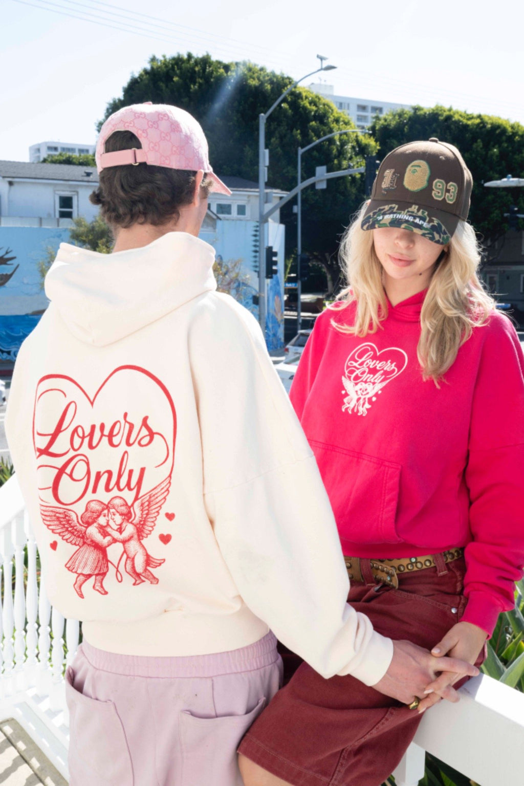 Lovers Only Valentine hoodie